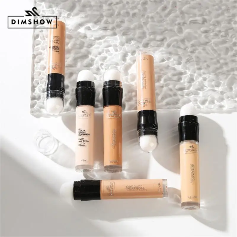 Gezichtsconcealer Foundation Volledige Dekking Donkere Kringen Vloeibare Concealer Primer Stick Cosmetische Natuurlijke Heldertoon Waterdicht