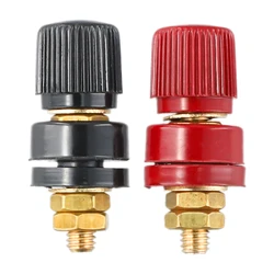 2pcs 6mm 8mm Brass Stud Premium Remote Battery Power Junction Post Connector Replacement Terminal Kit Car Accessories