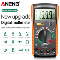ANENG DT9205A Multimeter 1999 Counts Digital True RMS Professional AC/DC Current Tester hFE Ohm Capacitor Voltage Meter Detector