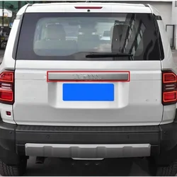 For Toyota Land Cruiser 250 Prado LC250 2024 Chrome Rear Trunk Lid Cover Trim Tailgate Door Boot Garnish Accessories Styling