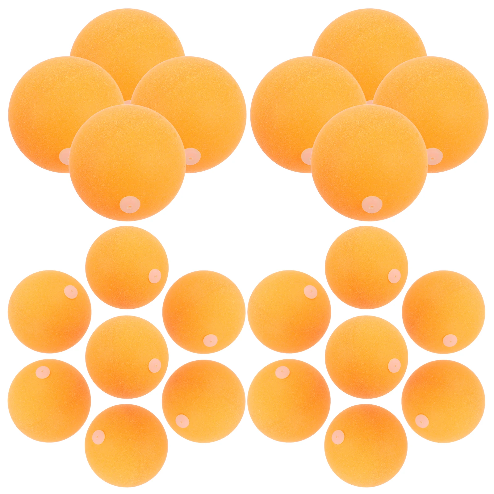 

50Pcs Punched Pong Balls with Silicone Plugs Training Specific Longterm Use Effective Practice Home Table Tennis Trainer