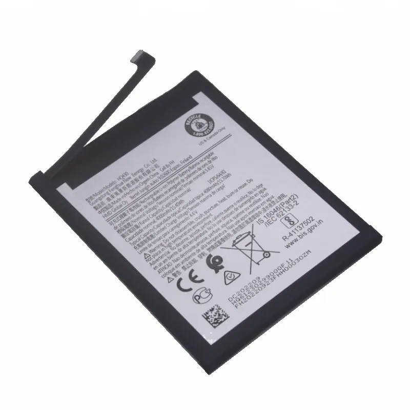 1x batería de repuesto HQ430 de 4080mAh para Nokia 3.4, 5.4, TA-1288, TA-1285, TA-1283, TA-1333, TA-1340, TA-1337, TA-1328, TA-1325 3