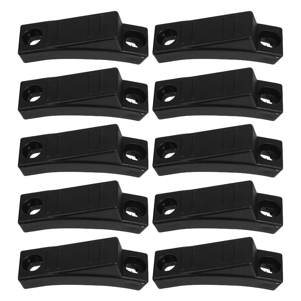 

10pcs Furniture Leg Pads Plastic Floor Protectors For Chairs Tables Non Slip Boat Shaped Glides Durable Chair Leg Covers Sofa