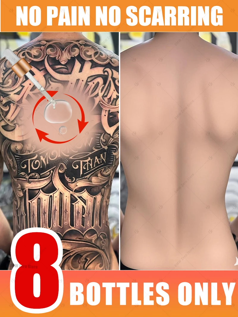 

Quick Tattoo Remover Liquid Pigmentation Permanent Makeup Tattoo Removal Kits