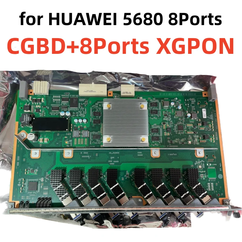 

CGBD Business Board, Fully New and Fully Equipped with XGPON Optical Modules Huawei 5680 used XGPON board