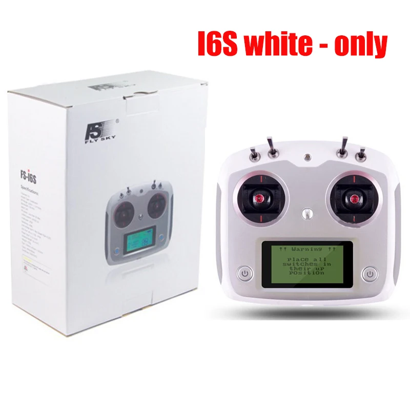 FLYSKY FS-i6S I6S 2.4G 10CH AFHDS 2A Centering Throttle Transmitter IA6B IA10B Receiver RetailBox for RC Cars Boats Drone Toys image 3