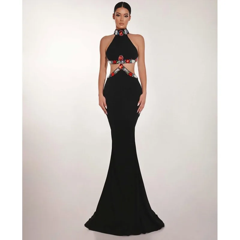 

New Fashion Woomen Elegant Skirt Sexy Diamond Party Dress Skirt