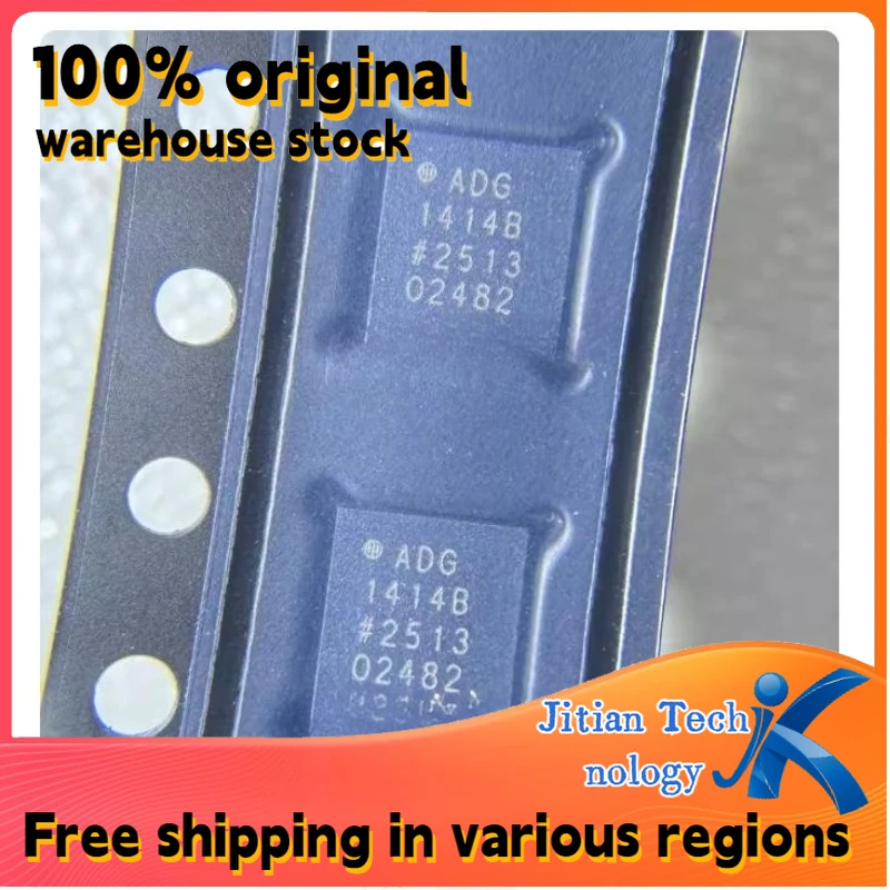 100%Original New in Stock 1PCS ADG1414BCPZ logo ADG1414B LFCSP-24 Analog switch multiplexer chip Channel direct sales