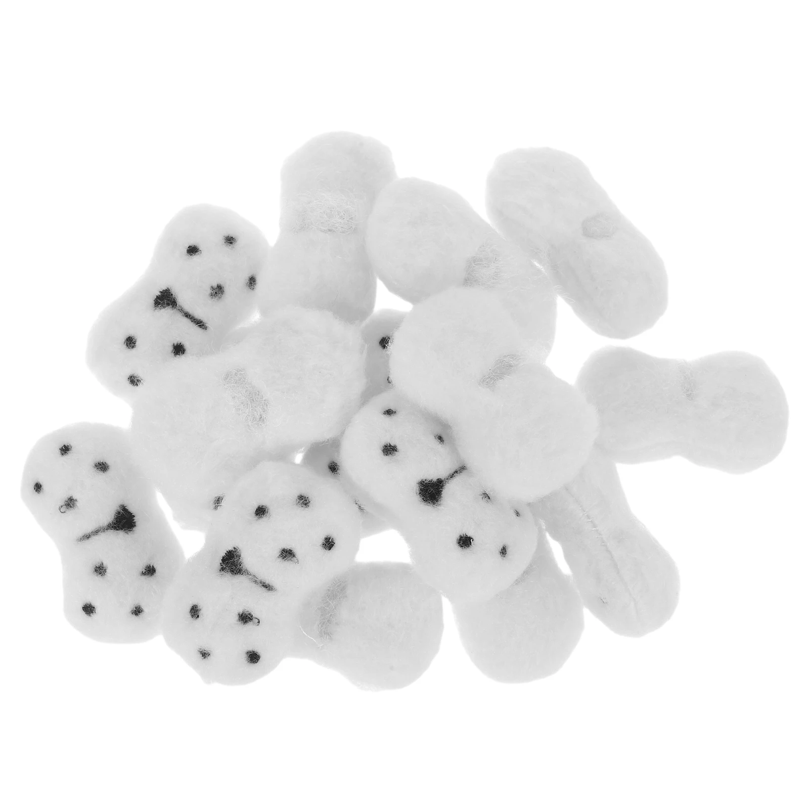

15 Pcs Nose Accessories Craft Crochet for Stuffed Animals Cloth Safety Fabric Supplies