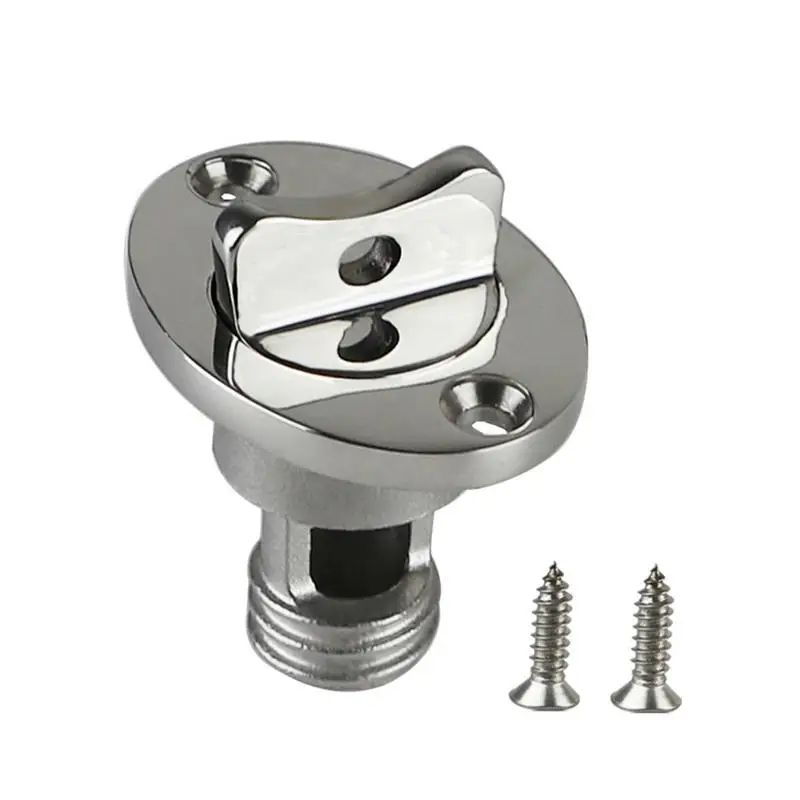 

Stern Wire Plug Marine Drain Plug With Good Sealing Rust-Resistant Kayak Boat Drain & Boat Plumbing Fittings Water-Tight