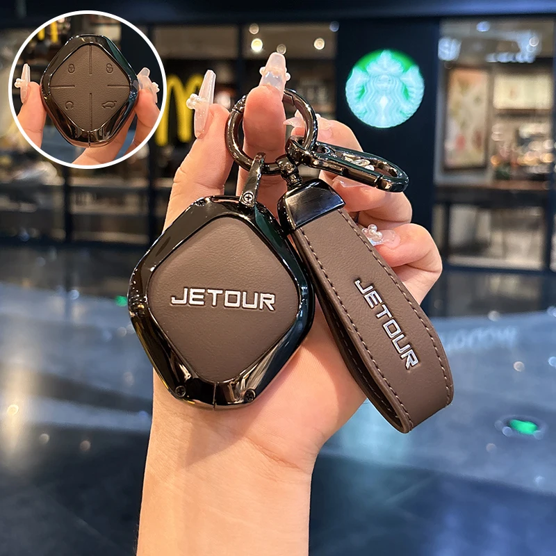 

Car Key Case Car Remote Key Protection Shell Fob For Chery Jetour DASHING X-1 Plus DTC 2022 2023