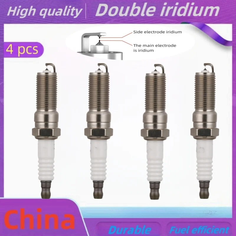 4pcs/ For FAW Besturn B90 B50 Double Iridium Spark Plugs/Auto Parts