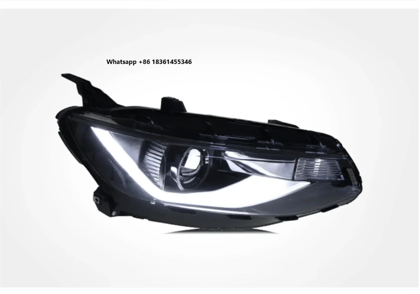 

Pair of Car Headlight assembly For Malibu XL 2016-18 DRL daytime running light turn signal head lamp