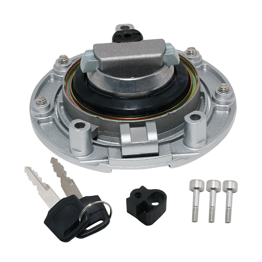 Motorcycle Fuel Gas Tank Cap Cover Lock Set For Honda CBR1000RR CBR1000S CBR1100XX CB-1 CB400F CB400 CB400SF VTEC CB600F  HORNET