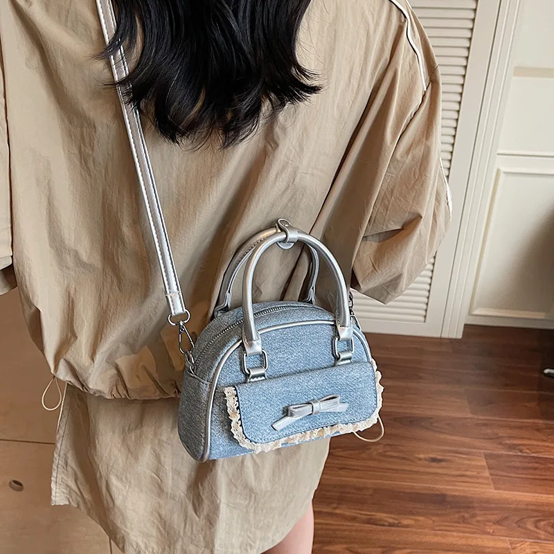 

2025 Summer Trending Niche Bowknot Bag | Women's Luxury Crossbody | Handheld Bowling Bag | Shoulder Style
