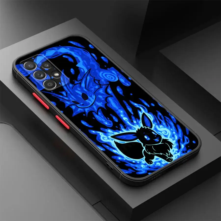 Case for Samsung Galaxy A55 5G A52 A54 A53 A51 A25 A24 A23 A35 A34 A33 A32 A16 A15 A14 Phone Cover Pokemons Cartoon - náhled 4