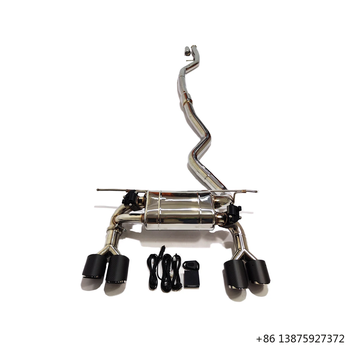 

Ecnal for 2013-2016 F30 F31 F34 320 328 330 N20 2.0T to M3 T304 Ultimate Stainless Steel Valvetronic Exhaust System Muffle