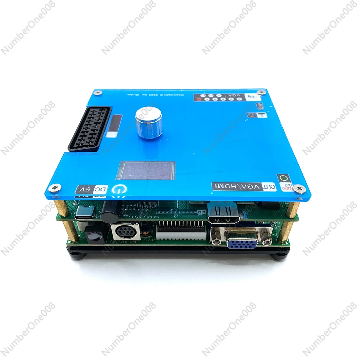 GBSC Converter GBS Control Game Video Transcoder RGBS VGA Scart Ypbpr Signal To VGA HD Upscalers