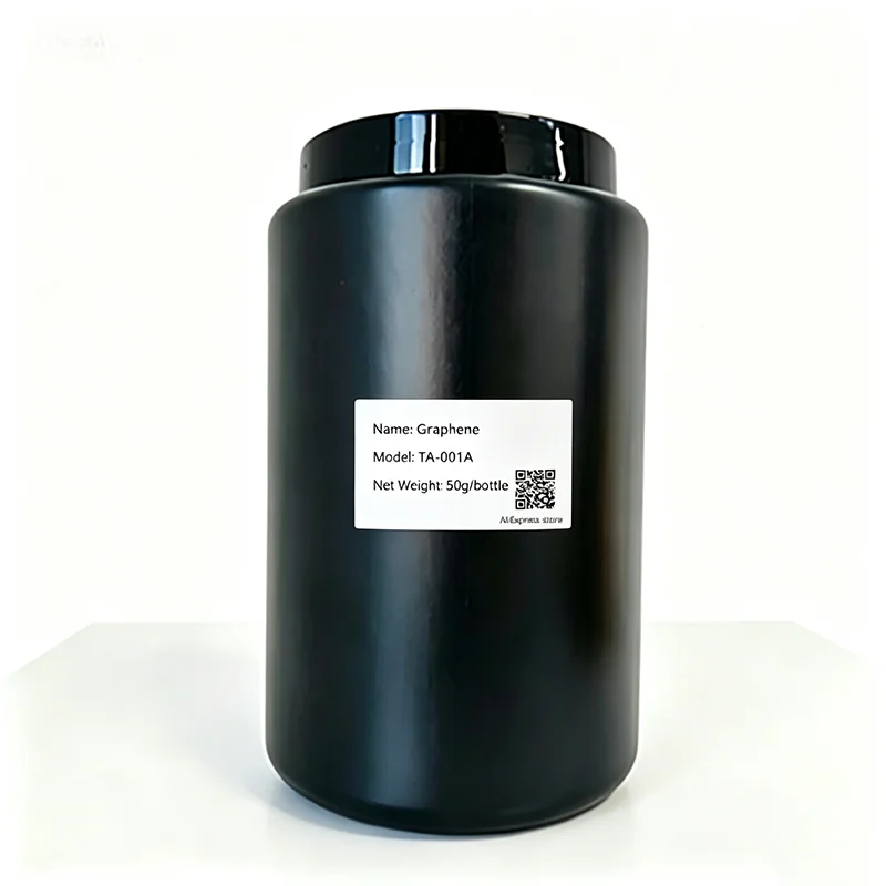 High Purity Graphene Powder TA-001A, 3-5 Layers 99% Carbon High Conductivity for Li-ion Battery R&D, 20g/50g/100g/500g