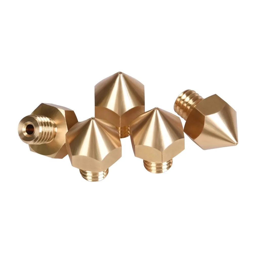 BIGTREETECH UM2 Brass Nozzle 3D Printer Parts Extruder Print Head Nozzle For 3D Printers Hotend 1.75MM Filament J-head Heatblock