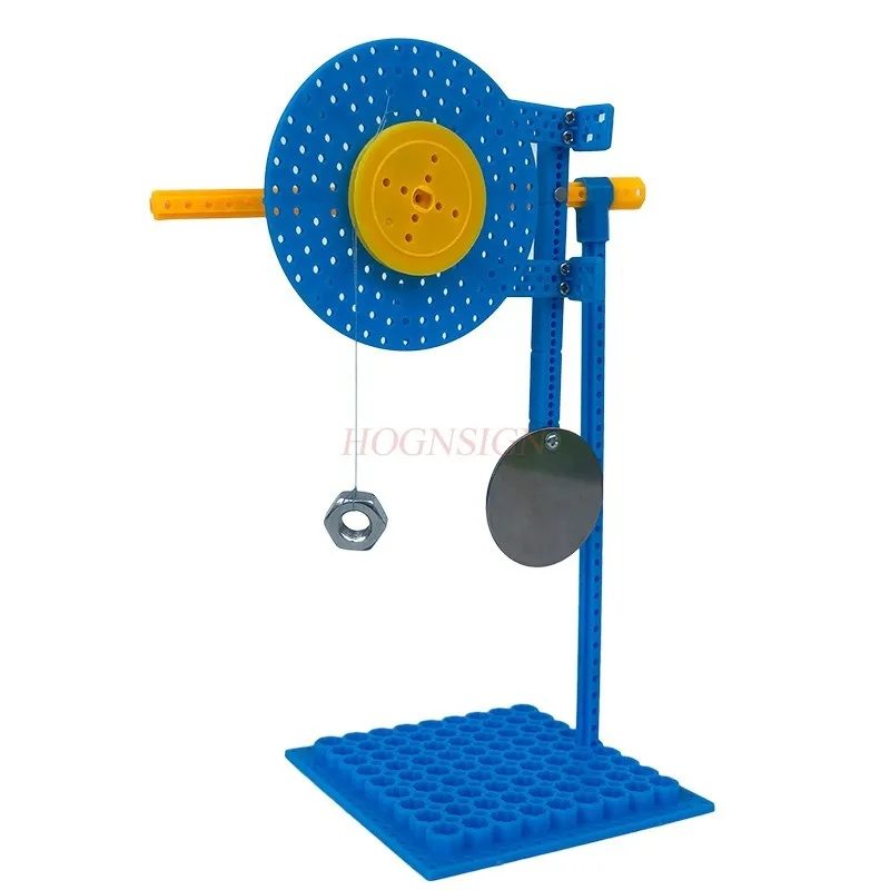 1set students handmade DIY making children's physics mechanical toys，One minute timer pendulum experiment,