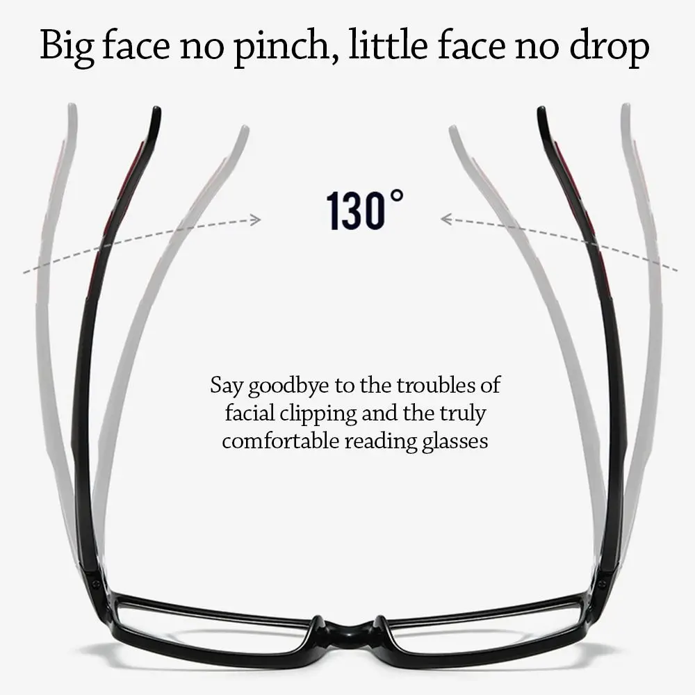 Lunettes de lecture anti-lumière bleue bloquant les rayons bleus, protection progressive des yeux de près et de loin, lunettes d'hypermétropie, multifocales ultralégères