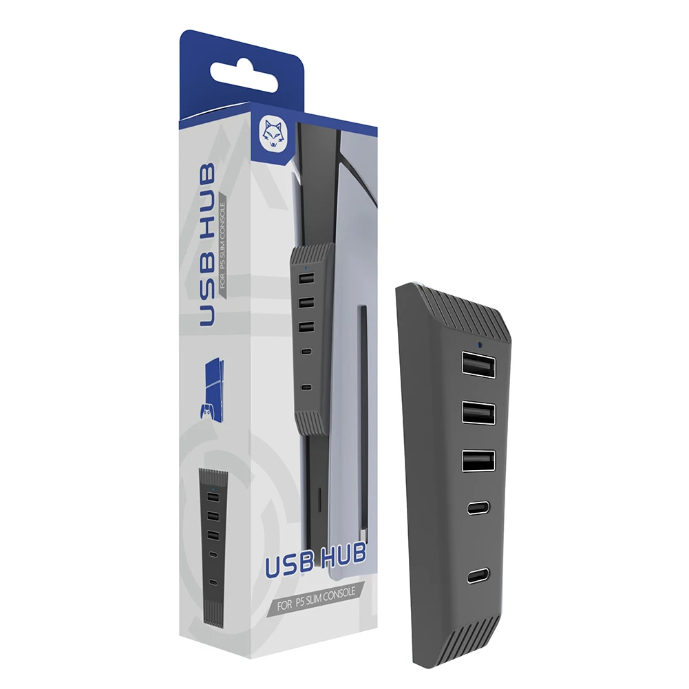 hub-usb-5-em-1-divisor-expansor-usb-com-3-usb-1-porta-tipo-c-1-tipo-c-31-para-playstation-5-slim-edicao-com-disco-digital