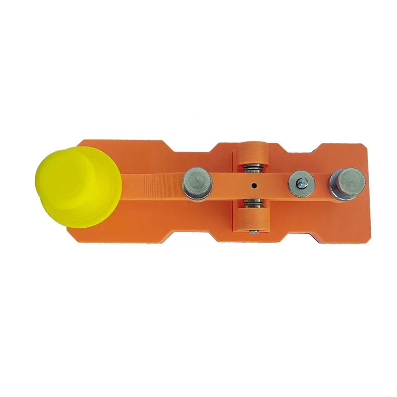 Manual Telegraph Key 3D Printed ABS-GF PETG Keycap Stainless Steel Base 160x52x65mm CW Morse Code