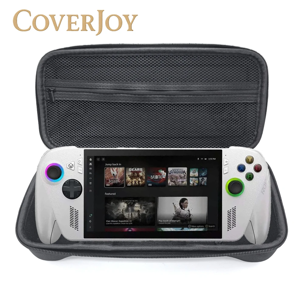 حقيبة حمل CJ لـ ROG XBOX Ally/ROG XBOX Ally X، حقيبة تخزين للسفر منظم محمول EVA غطاء حماية مقاوم للصدمات للألعاب #5
