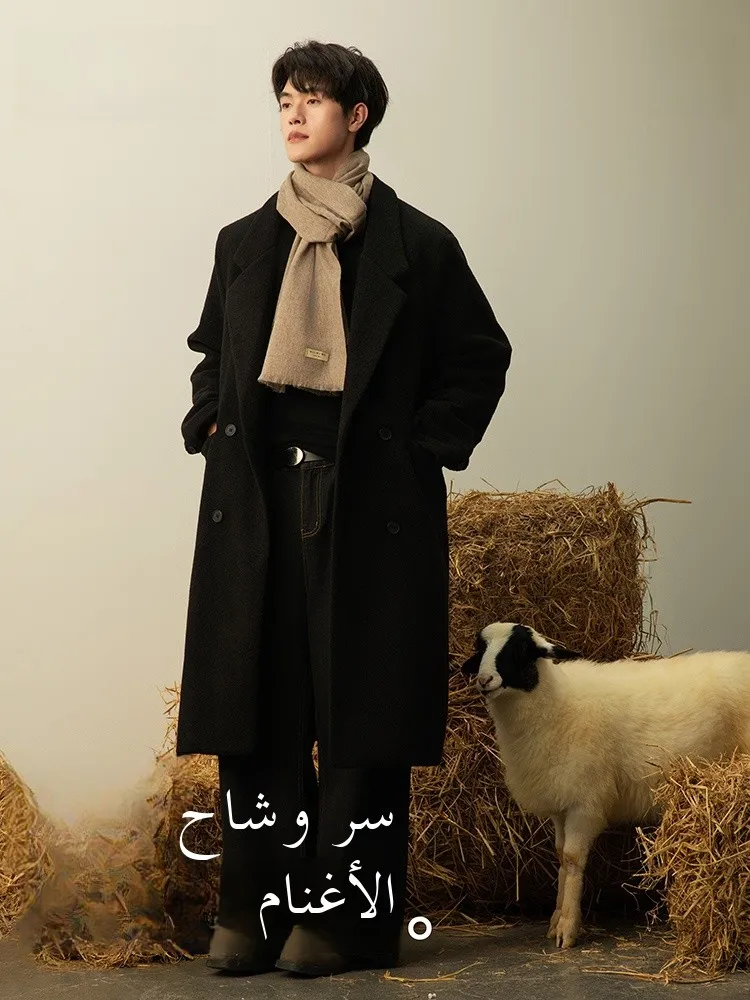 Echarpe-en-pure-laine-fabrication-exquise-legere-et-chaude-pour-l'automne-et-l'hiver-coffret-cadeau-echarpe-unie-pour-hommes-et-femmes