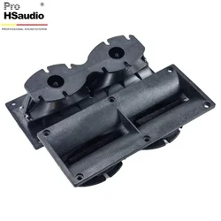 Professional Audio of Horn For Line Array Size: 247.5L*100.5W*H85.4MM . Throat: 2*1 inch