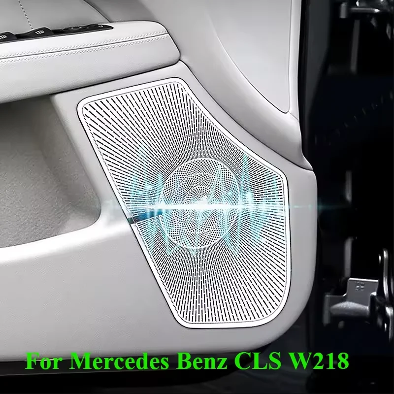 

For Mercedes Benz CLS W218 CLS260 300 320 350 interior modified door horn cover 2012-2017