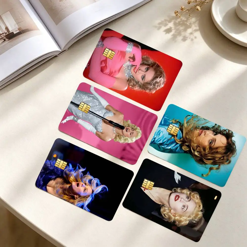M-Madonna Pop Diva  Credit Card HD Stickers Game Card Decal Small Chip Waterproof Sticker Gift