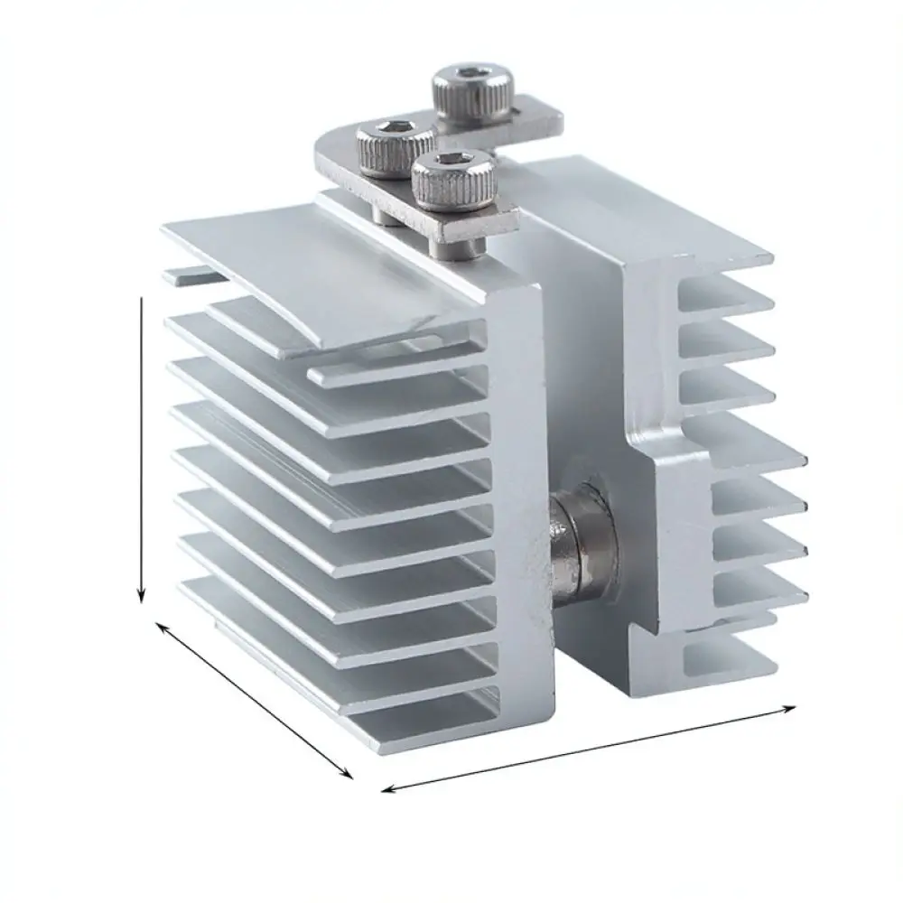 For For Flashforge AD5X Extruder Hotend Aluminum Cooling Sink Heat Dissipation Accessory Improved Performance Replacement