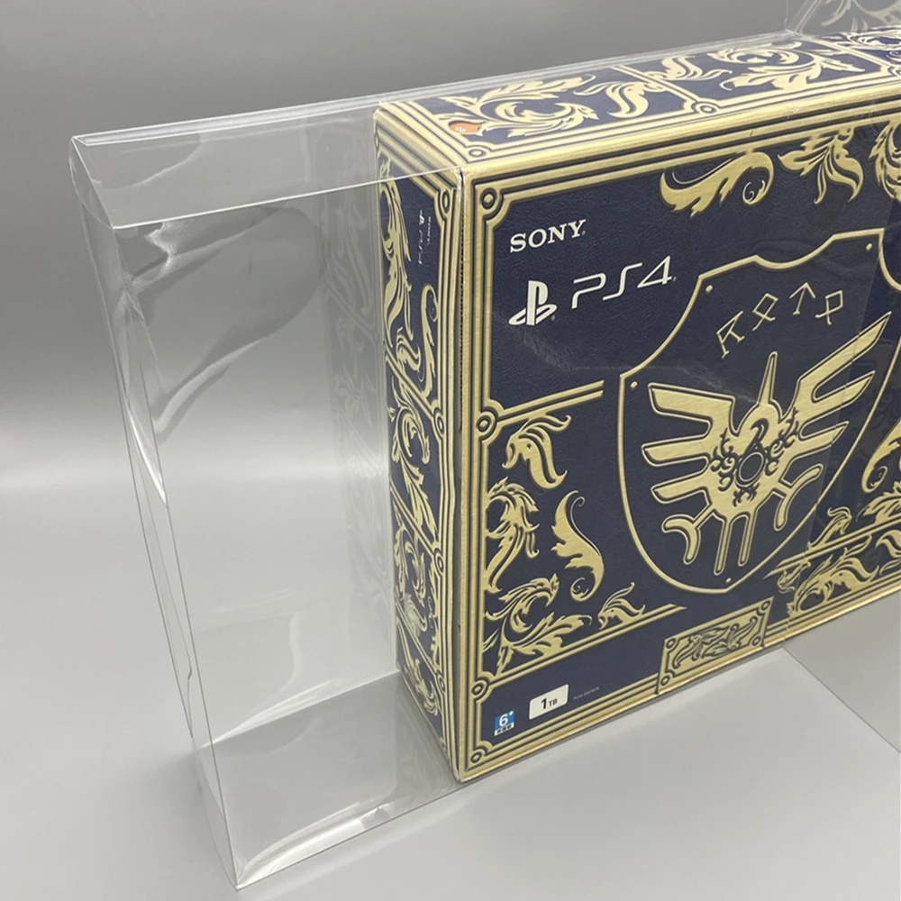 Transparent Box Protector For Dragon Quest Collect Boxes For PlayStation 4  PS4 2000 Console Game Shell Clear Display Case