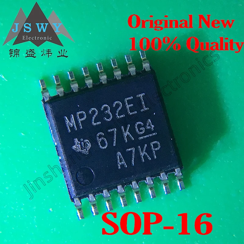 

(10/50pcs) MAX3232EIPWR TSSOP-16 MP232EI MAX3232EI/RS-232 Interface Transceiver Chip/Brand New Original Electronic