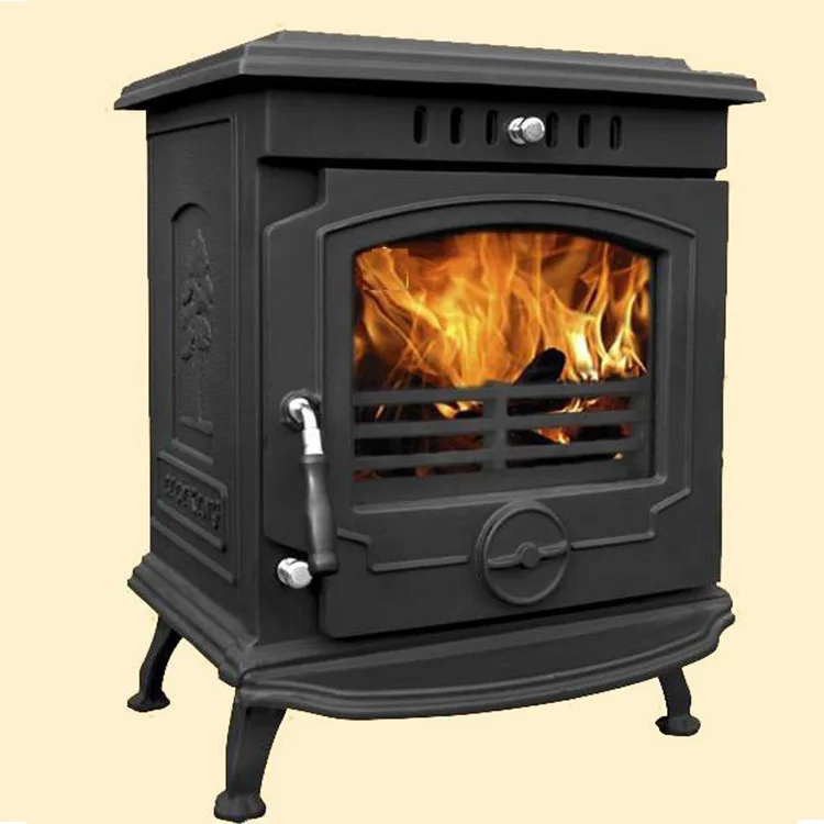 New Design Cubic Steel Factory Price High Quality Customizable  9 kw Mini Indoor Wood Stove