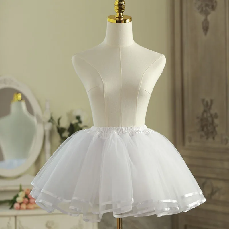 2025 Lolita Style Skirt With A Skirt Support 35 Centimeter Long Boneless Soft-silk Miniskirt With Three Layers Of Soft Support