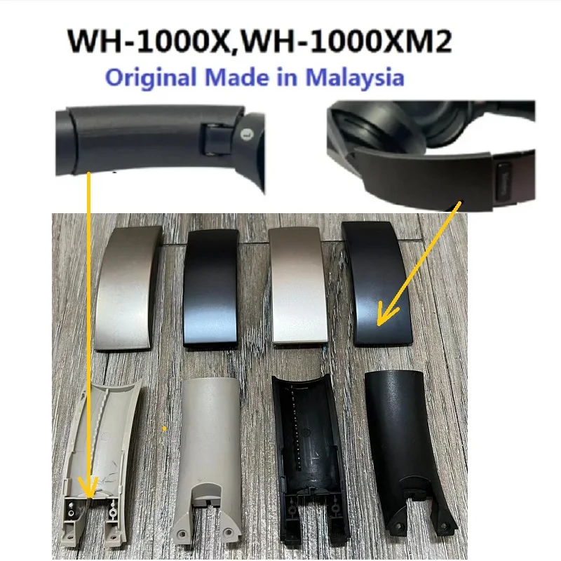 Original used Spare parts for Sony WH-1000X,WH-1000XM2 headphones,replacement Side Cover Slider Part and Inner beams