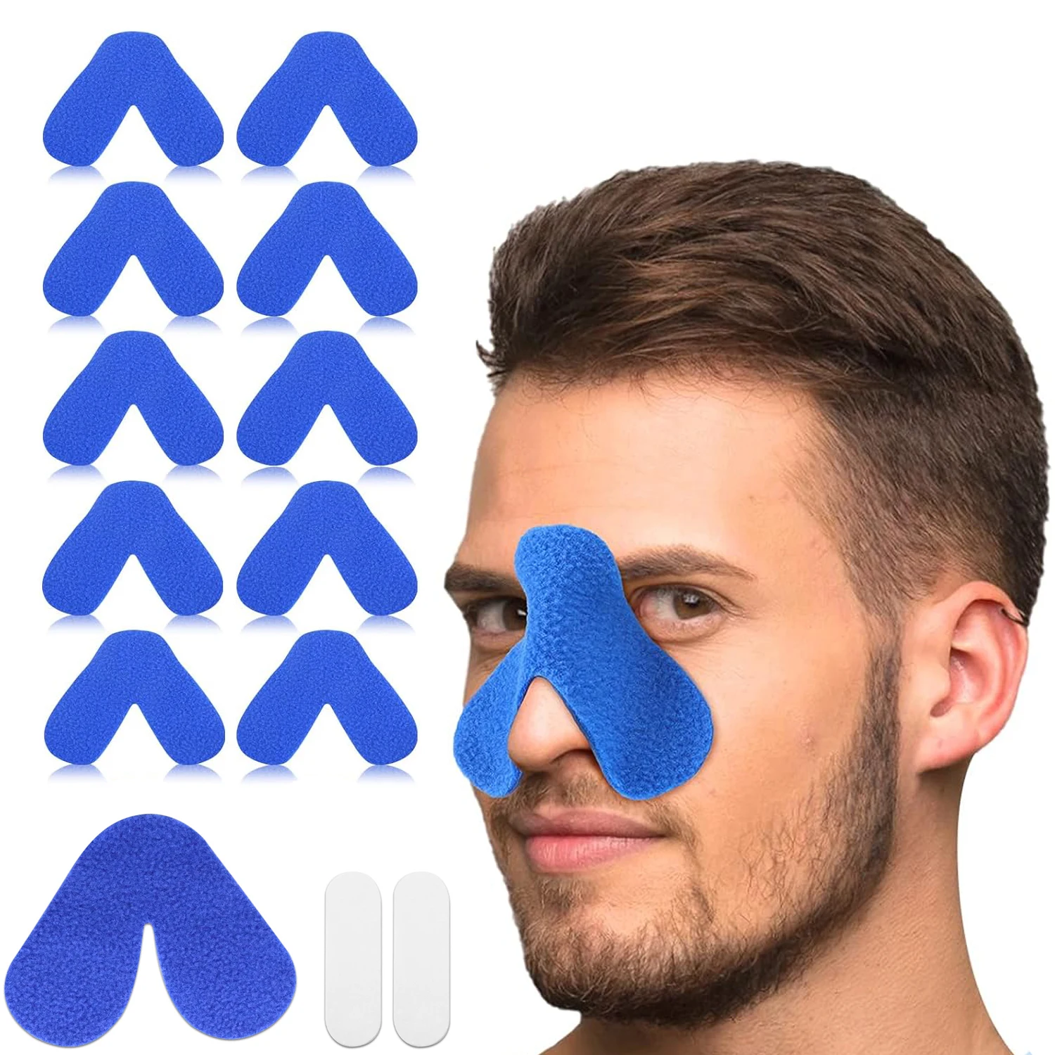 Nose Pads for Mask Avoiding Air Leaks Nasal Pad for Supplies Comfortable Nasal Guard Sleep Mask Liners Soft Cushions Accessories