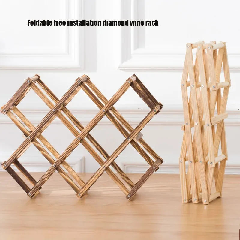 Wooden Wine Bottle Rack 4