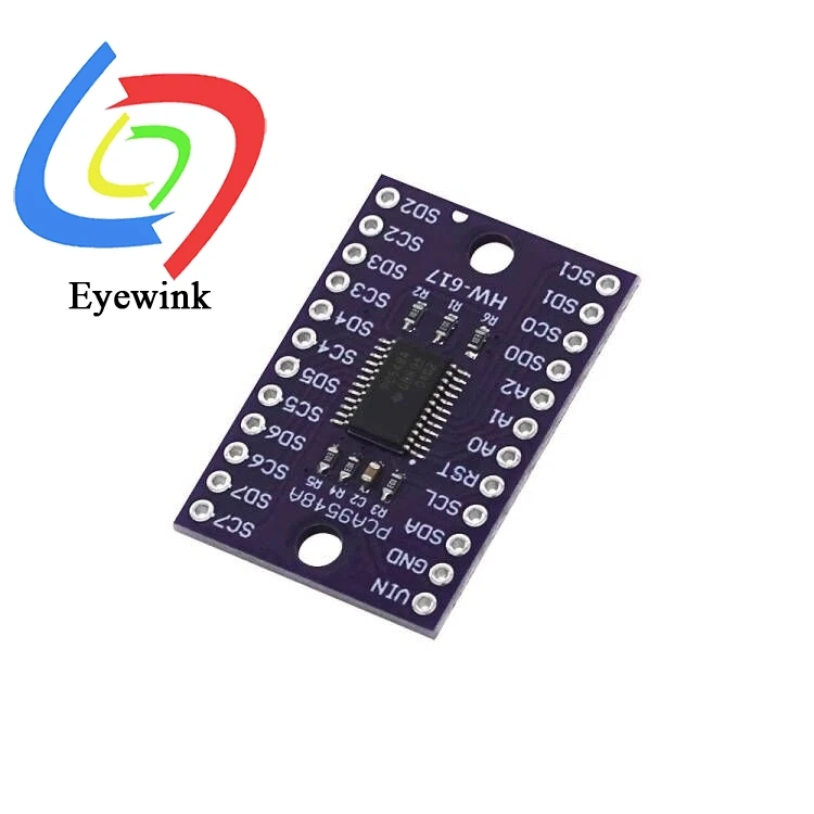 TCA9548A 1-zu-8 I2C 8-Kanal IIC Multiplex-Erweiterungsplatine Modul-Entwicklung für Arduino-Board