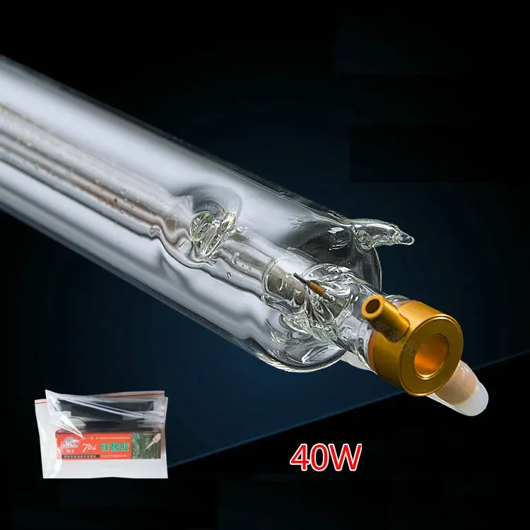 Tube laser CO2 pour machine de découpe de graveur, pièces d'équipement laser, haute qualité, 700 mm x 50mm, 40w