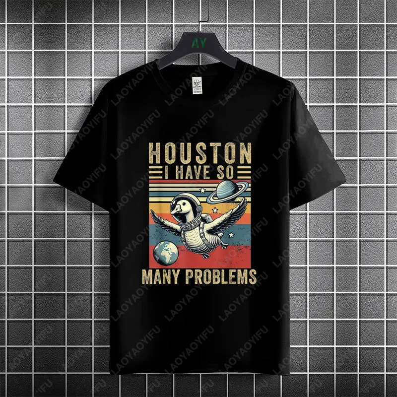 Men & Women's Funny Space Theme Graphic T-Shirt 