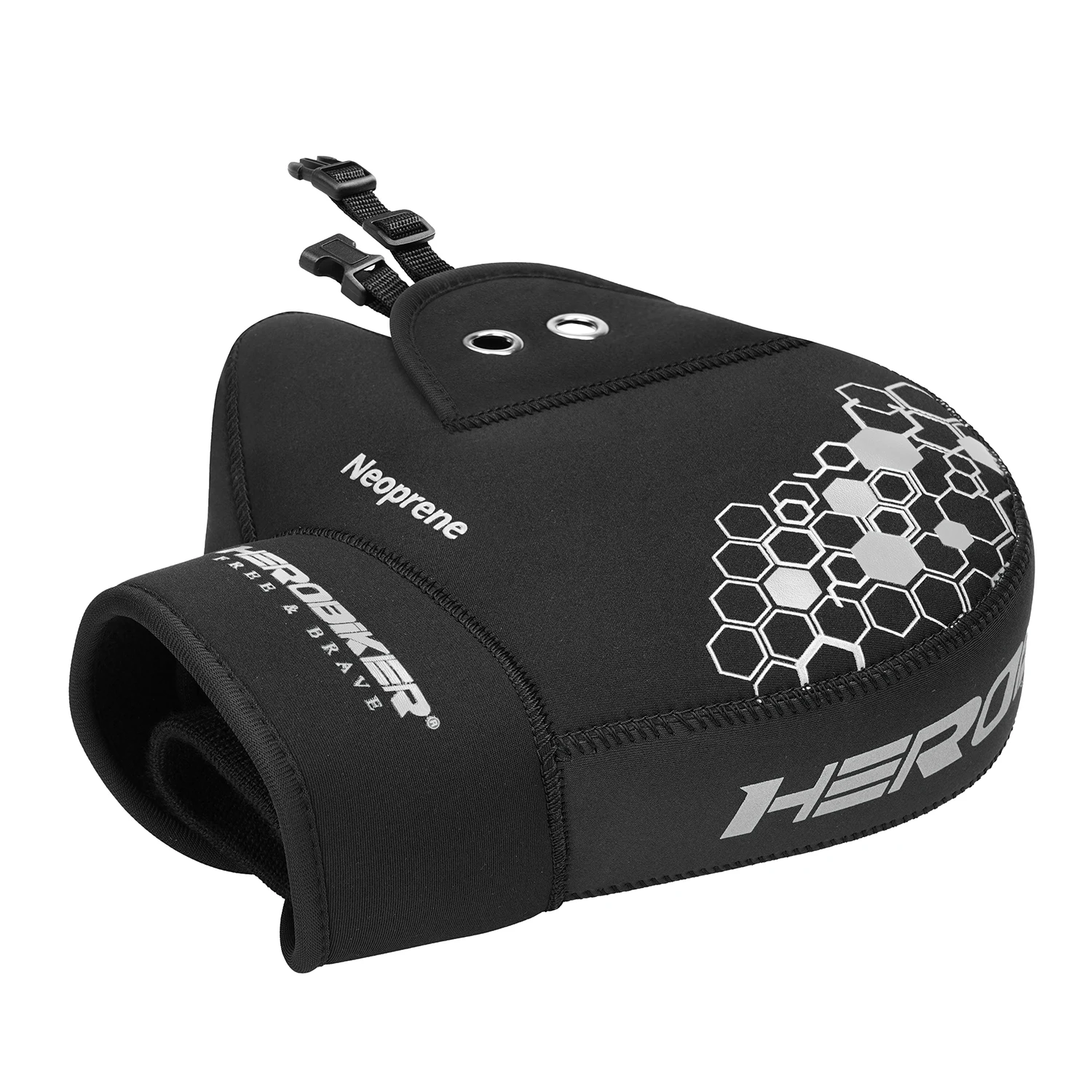 Motorcycle Handlebar Muffs Winter Universal Reflective Strip Warm Handle Bar Cover Gloves For Scooter Motorbike Riding Gloves