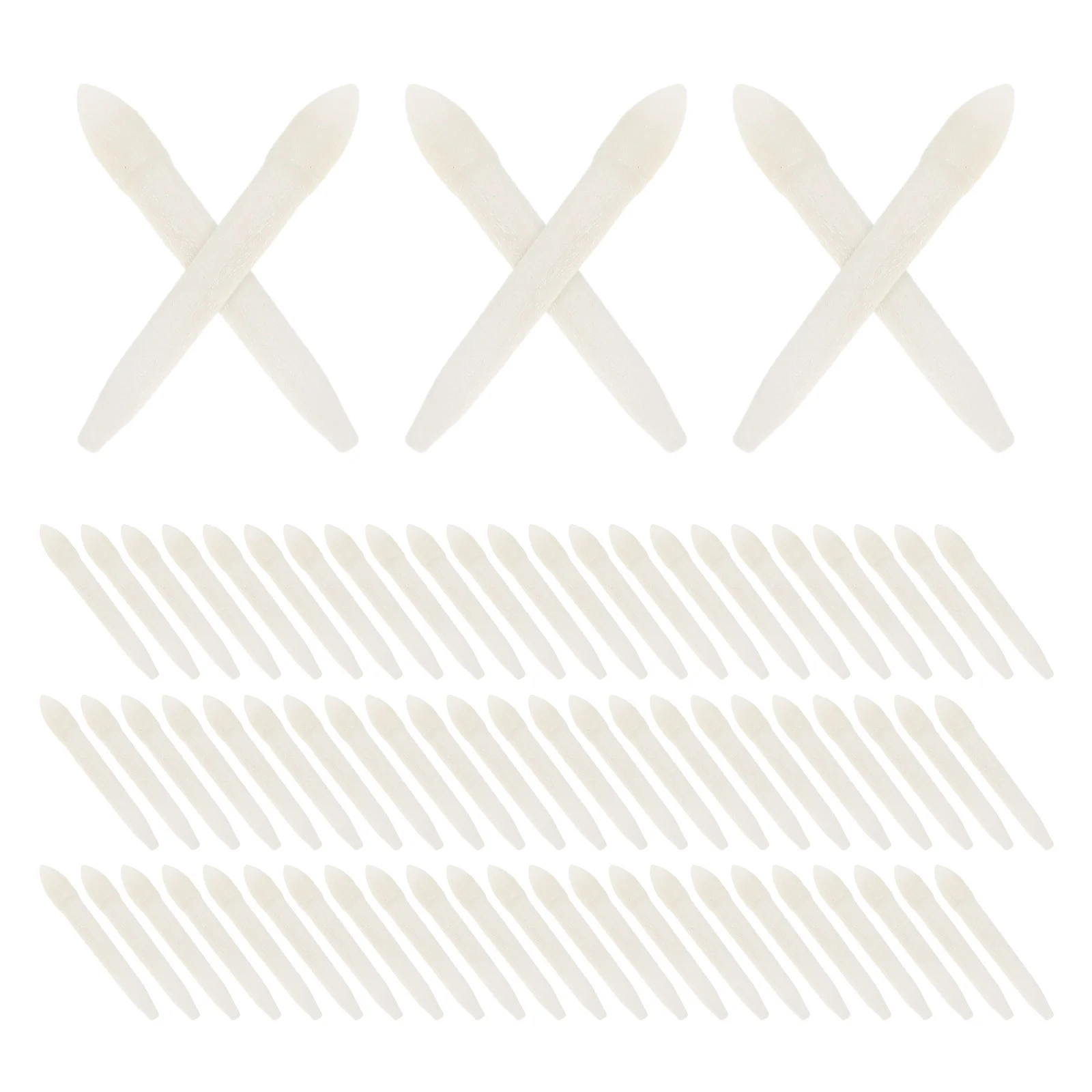 

100Pcs Replacement Pen Tips Dual Head Fine and Broad Oil Based Marker Nibs for Art Drawing Writing Calligraphy Painting Pens