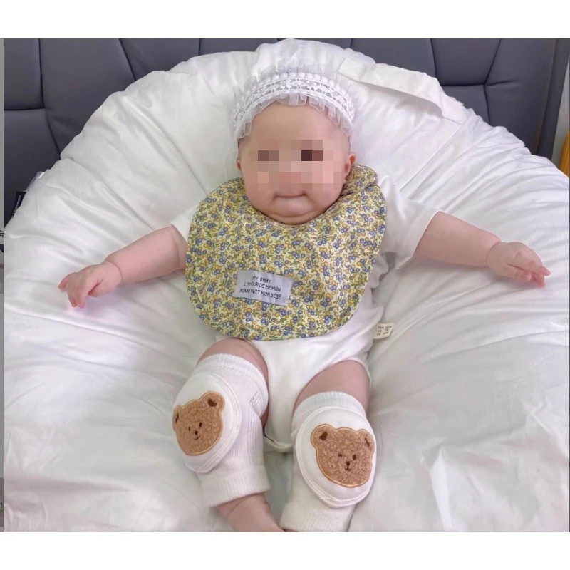 Breathable Baby Knee Pads Mesh Crawling Gear for Infants Learning To Walk Anti Collision Measures First Walking Leg Warmers