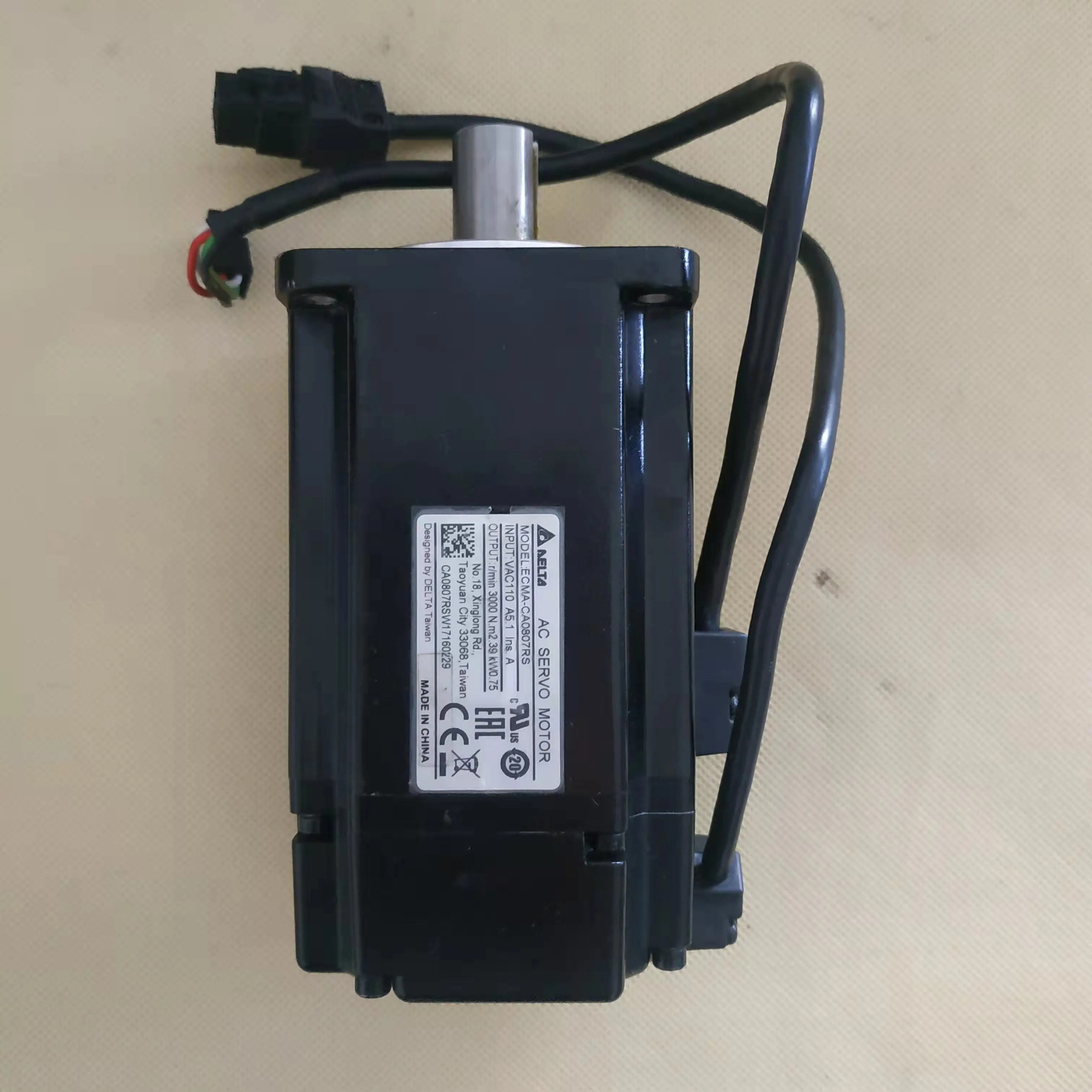 

Disassemble Delta 750 watts absolute value motor ECMA-CA0807RS ECMA-CW0807RS