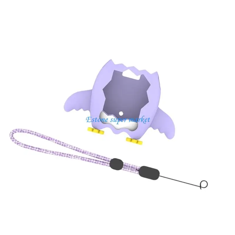 حافظة حماية من السيليكون 090B لجهاز Paradise Electronic Pet الآمن، غطاء ناعم للحيوانات الأليفة الافتراضية المقاومة للخدش يوميًا