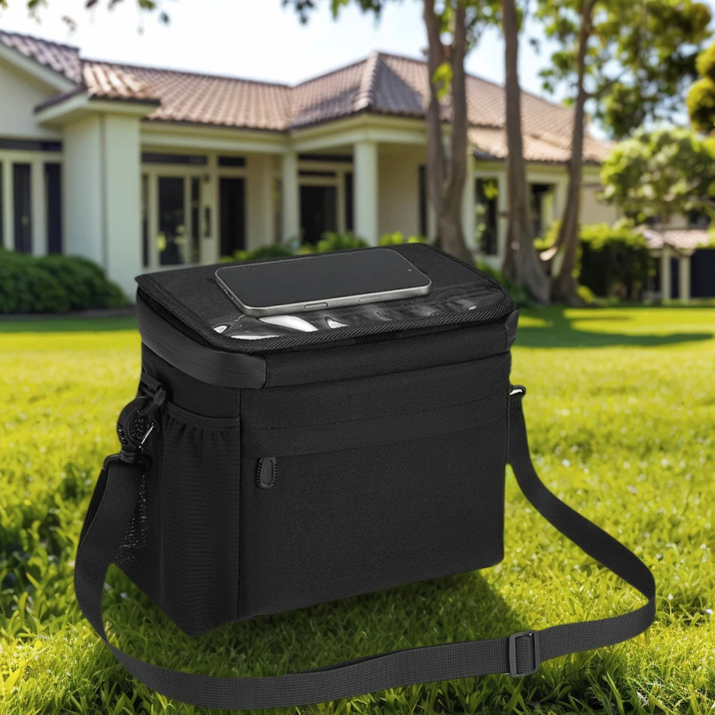 

Bicycle Handlebar Bag Waterproof Oxford Cloth Storage Bag for Cycling Travel with Large Capacity and Easy Access